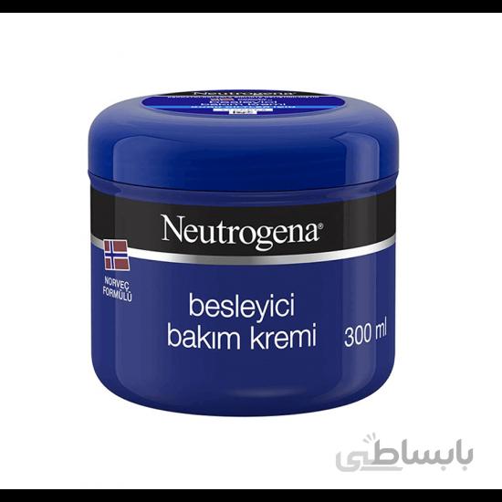 کرم مرطوب کننده و مغذی دست و صورت و بدن نیتروژنا Neutrogena حجم 300 میل