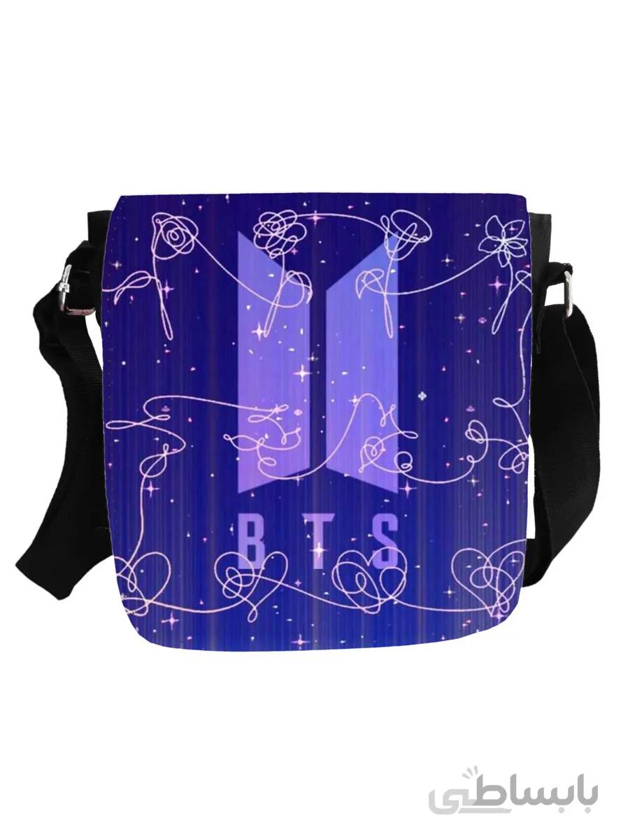 کیف دوشی پاسپورتی طرح گروه bts شماره ۳۱