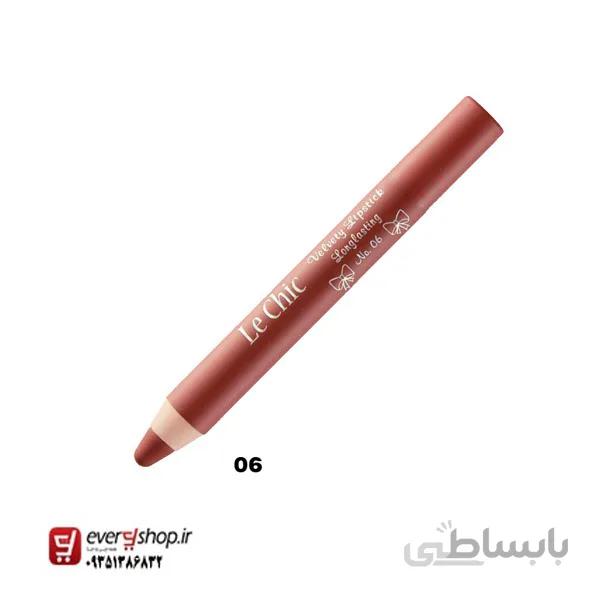 رژ لب مدادی لچیک شماره 06