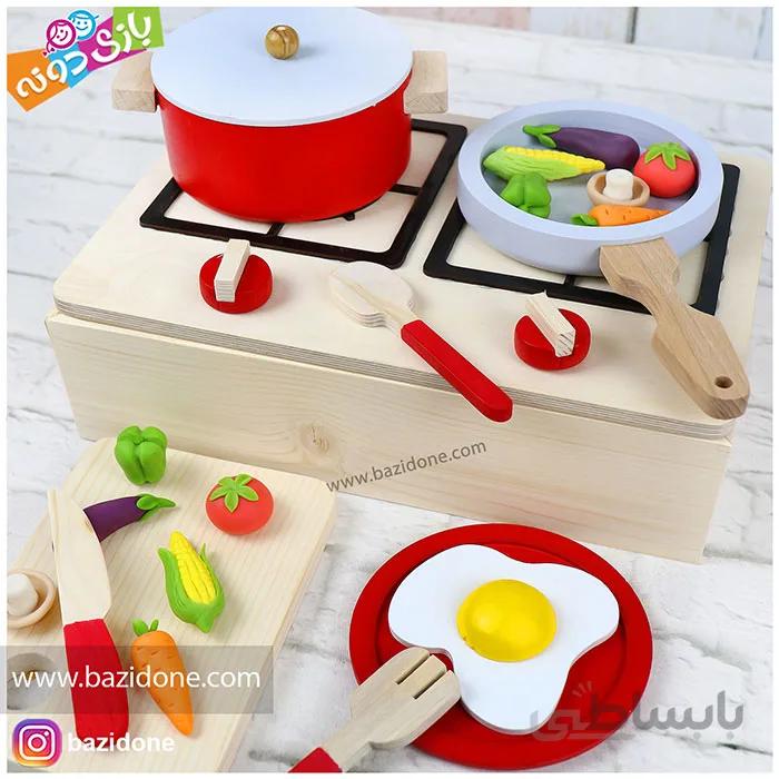 ست اشپزی چوبی