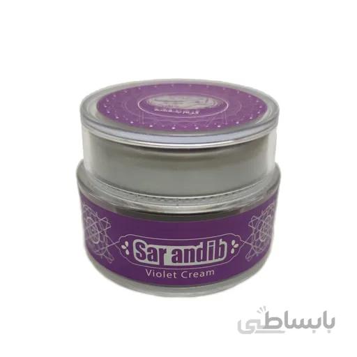 کرم طبیعی گل بنفشه سراندیب