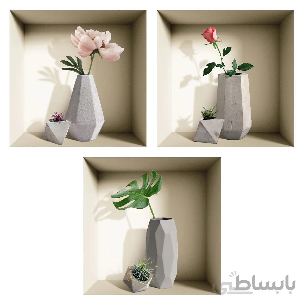 پوستر 31cm طاقچه مجازی مدل VS06 – پک ۳ عددی – چسب موضعی