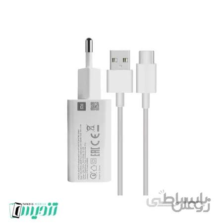 شارژر دیواری شیائومی مدل MDY-10EW به همراه کابل تبدیل USB-C