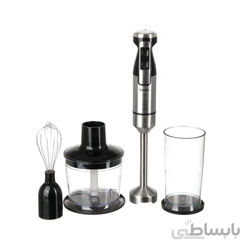 گوشت کوب سه کاره سونیفر آلمان مدل SF-8081 ا Hand Blender Set Sonifer 8081