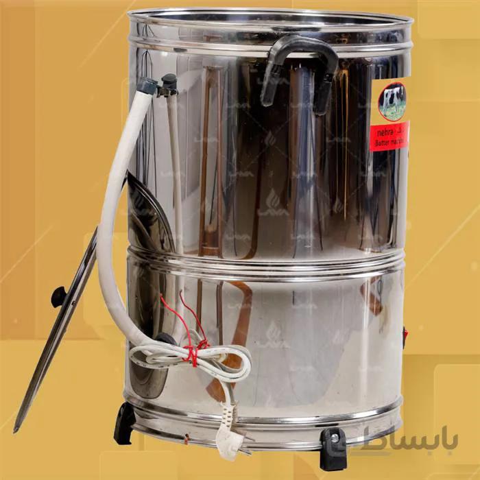 دوغ زن برقی استیل سایز 40 لیتری ا * دارای یک سال گارانتی تعویض موتور * بدنه استیل *ارسال رایگان
