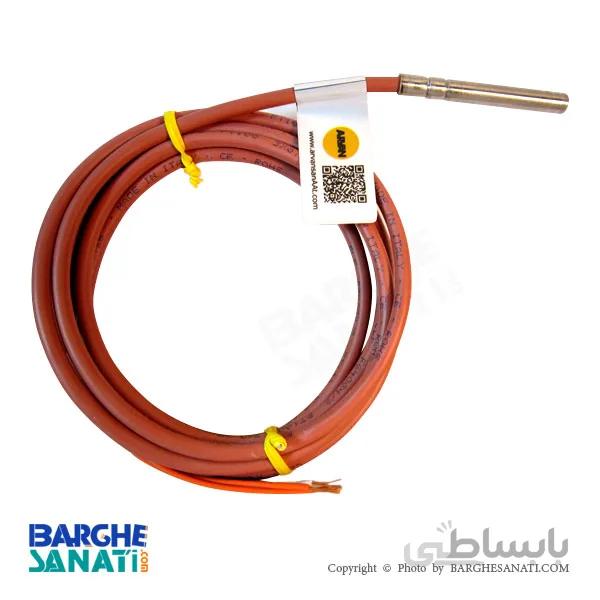 سنسور PT100 سیمی سیلیکونی ۶x50mm آروان مدل RF2