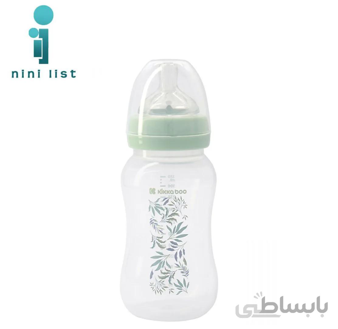شیشه شیر آنتی کولیک ۳۳۰میل Kikkaboo