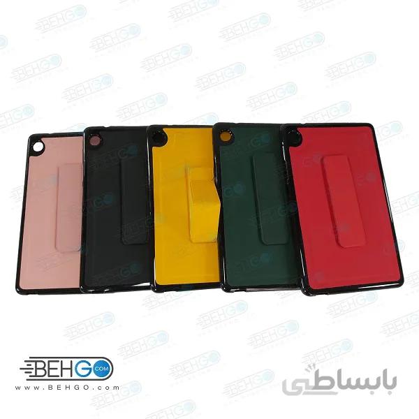قاب تبلت هواوی t8 کاور مدل رنگی هولدر استند پایه نگهدارنده تبلت هواوی میت پد تی 8 سایز 8 اینچ کاور Stand Back Cover 8 inch Case HUAWEI MatePad T8