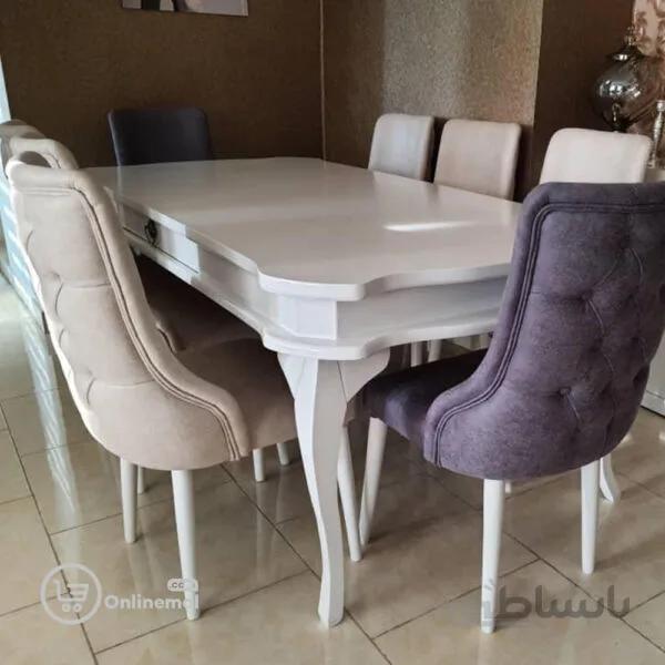 میز ناهار خوری هشت نفره