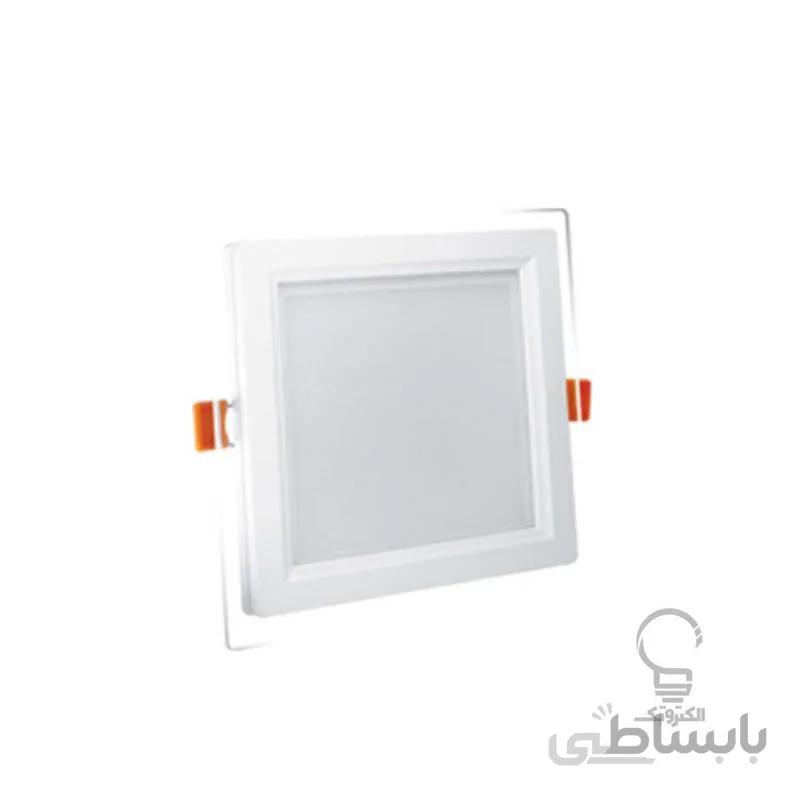 پنل LED مربع گلاریس 7 وات پارس شعاع توس (والا نور)