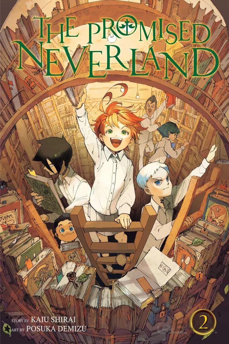 مانگا ناکجا آباد موعود 2 زبان انگلیسی The Promised Neverland 2