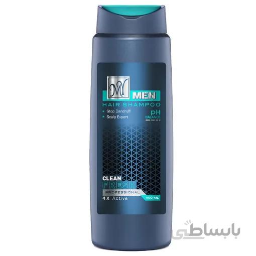 شامپو ضد شوره مردانه مای مدل Clean Fresh حجم 400 میل ا My Men Hair Shampoo Clean Fresh