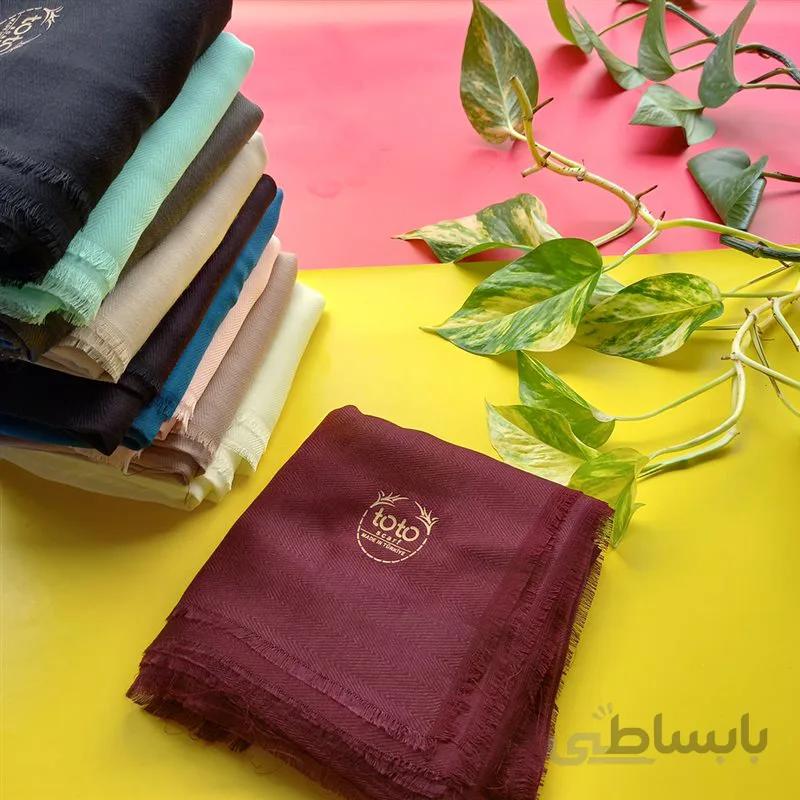 روسری نخی قواره 140 کد 313