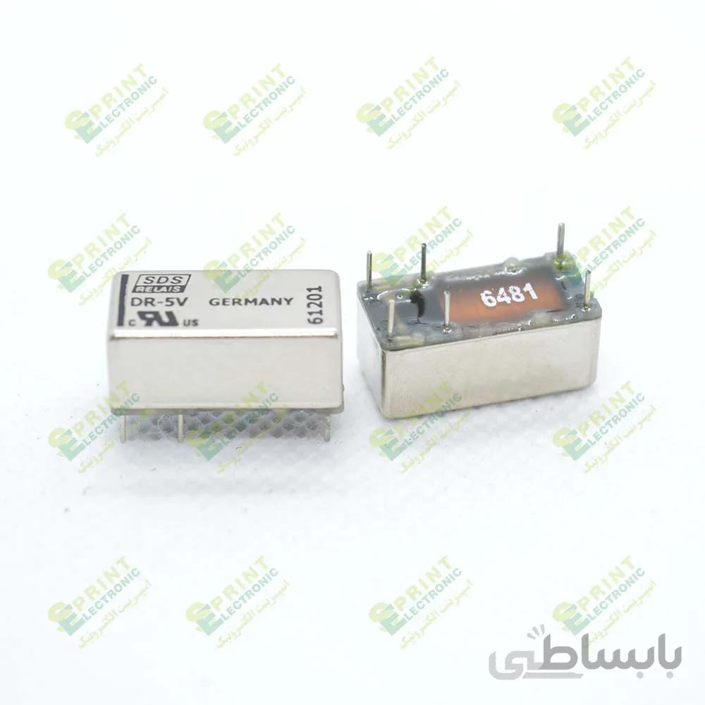 رله 5 ولت فلزی 6 پایه 0.3 آمپر Panasonic SDS DR-5V