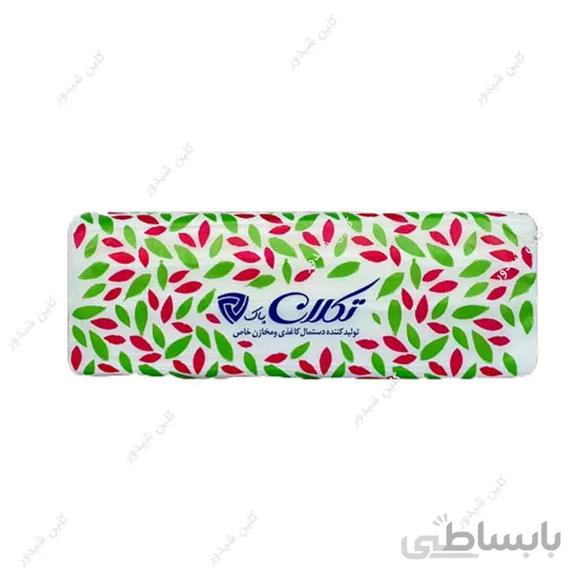 دستمال حوله ای ۲۰۰ برگ تکلا
