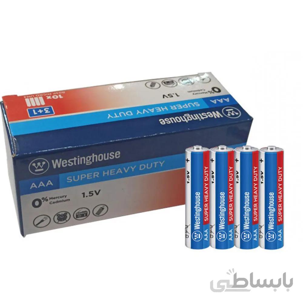 باتری نیم قلمی وستینگ هاوس مدل Super Heavy Duty بسته 4 عددی
