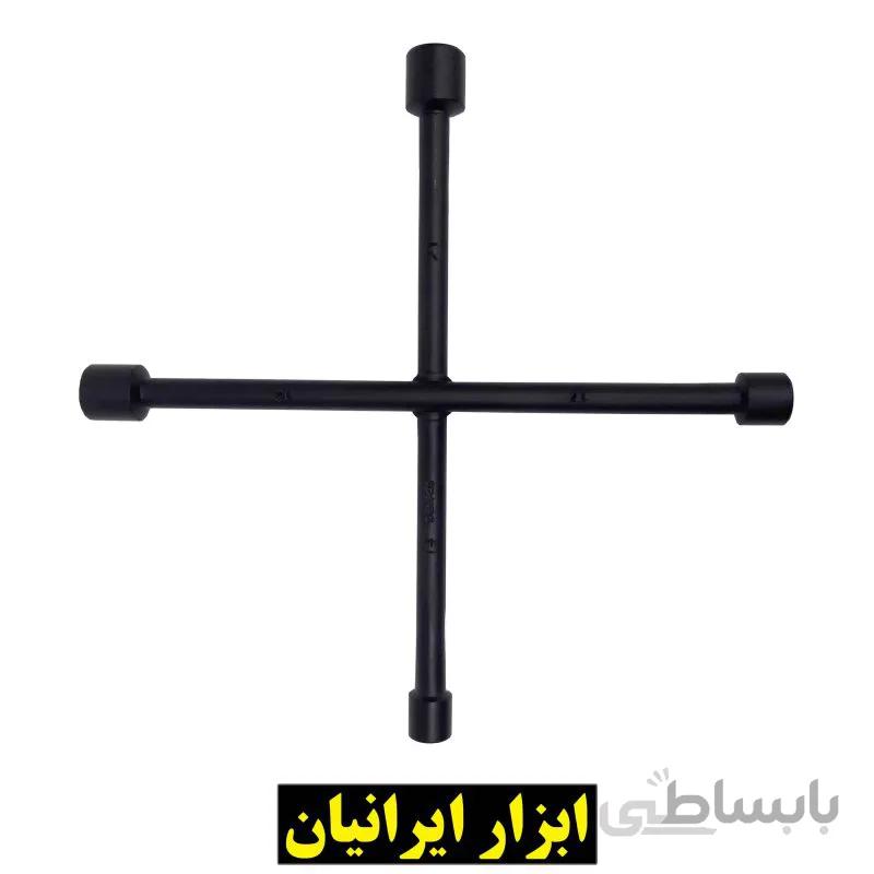 آچار چرخ 4 سر دنفوس مشکی