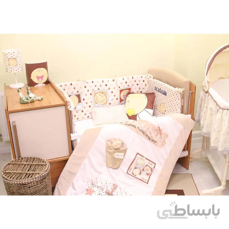 ست کامل اتاق خواب نوزاد طرح نوزاد