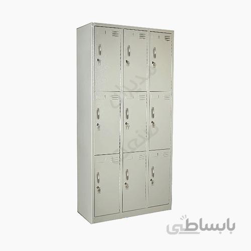 کمد فلزی نه درب