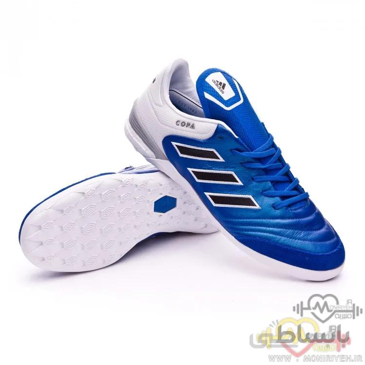 کفش فوتبال سالنی آدیداس – آبی Adidas Copa