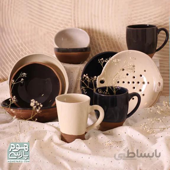 مجموعه ظروف سفالیفواید استفاده از ظروف سفالی