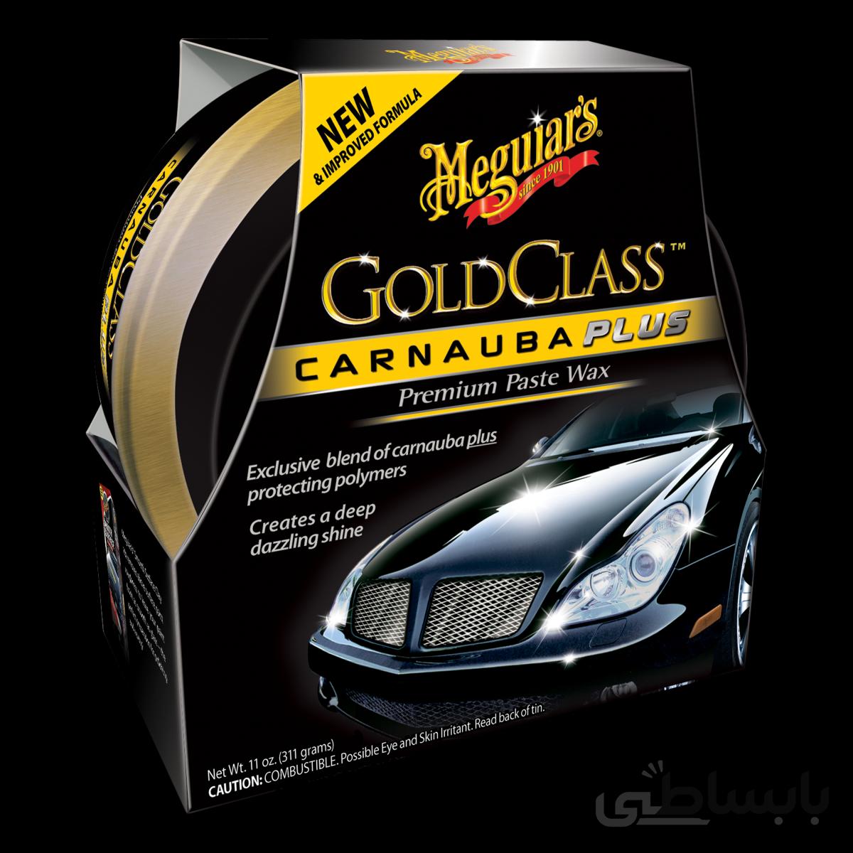 واکس کاسه ای کارنابا گلدکلس مگوایرز مدل Meguiars Gold Class Carnauba Plus Paste Wax