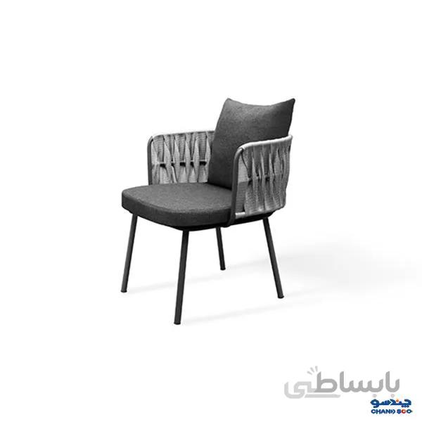 صندلی دسته دار فلزی جهانتاب مدل ارتا کد 2023