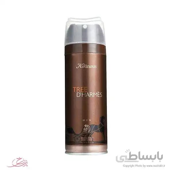 اسپری خوشبو کننده بدن مردانه کلینوس مدل Tree D'Harmes حجم 150 میلی لیتر