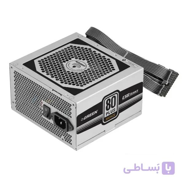 منبع تغذیه کامپیوتر گرین مدل GP380A-ESD