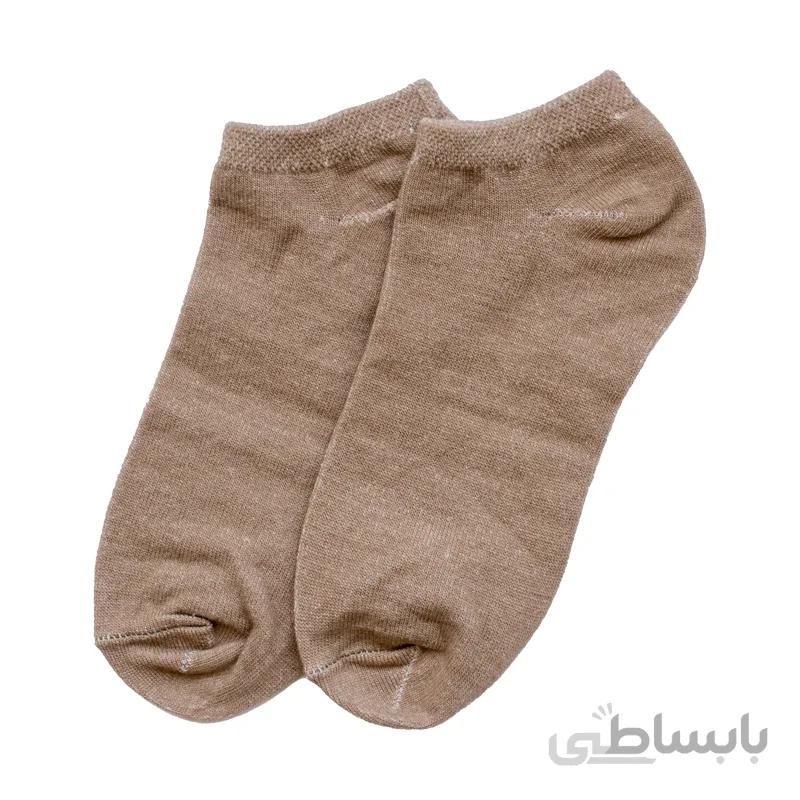 جوراب مچی نسکافه ای بارو