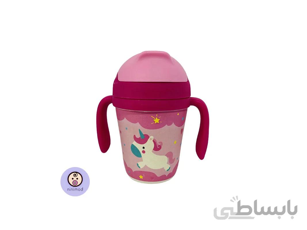 لیوان آبمیوه خوری بامبو کد 04