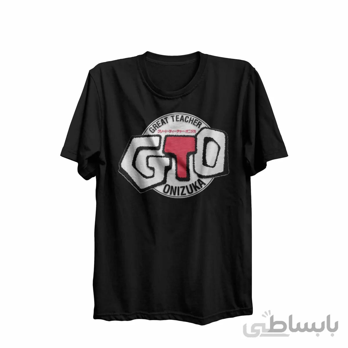 تیشرت یقه گرد مشکی طرح انیمه معلم بزرگ اونیزوکا Great Teacher Onizuka کد KCT10459 کد 285277