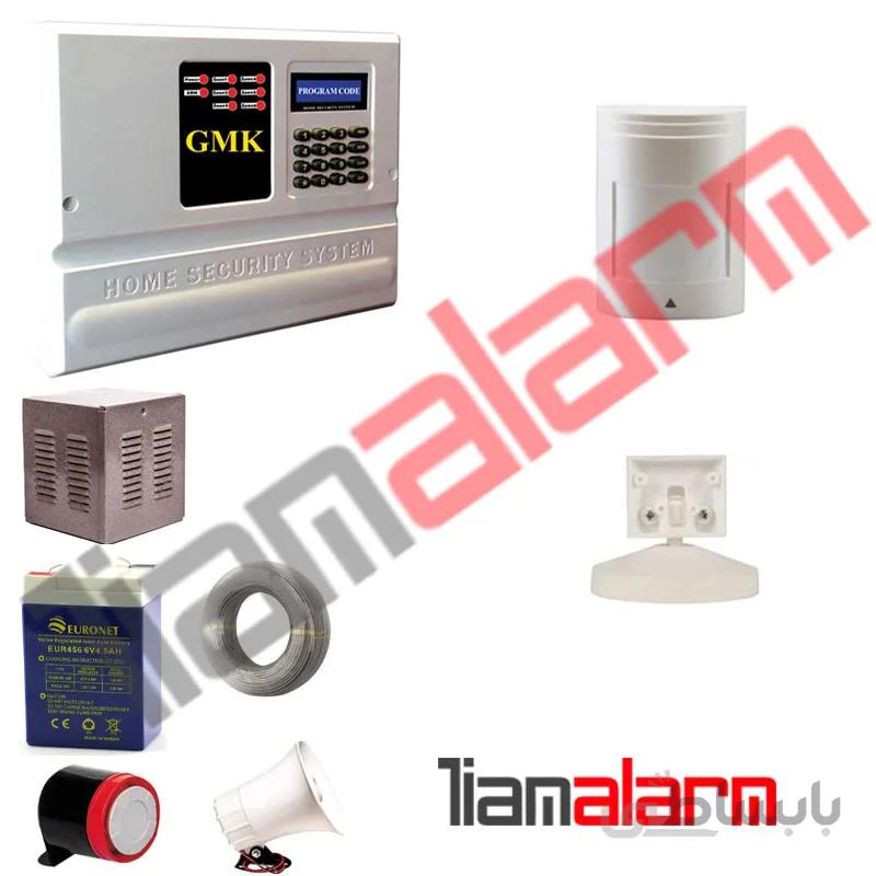 پکیج دزدگیر اماکن باسیم مدل جی ام کا سیم کارتی GM890PR1