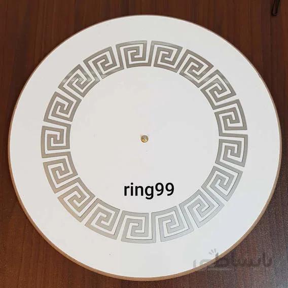 رینگ نقره ای ساعت کد ring99