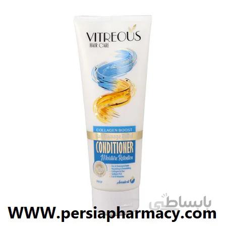 نرم کننده موی سر مخصوص موهای خشک و آسیب دیده 250 گرمی ویتروس Vitreous