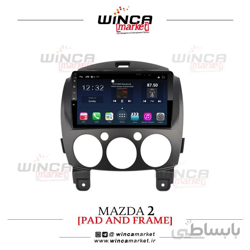 مانیتور اندروید مزدا 2 Mazda برند وینکا WINCA سری S500+ پلاس مدل H855