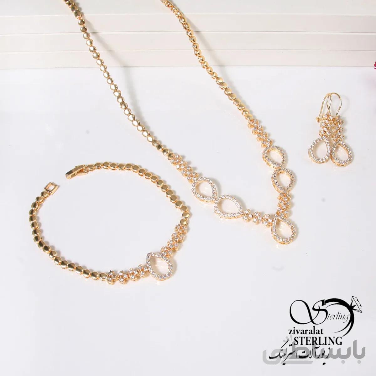 سرویس زنانه طرح طلا کد 5105
