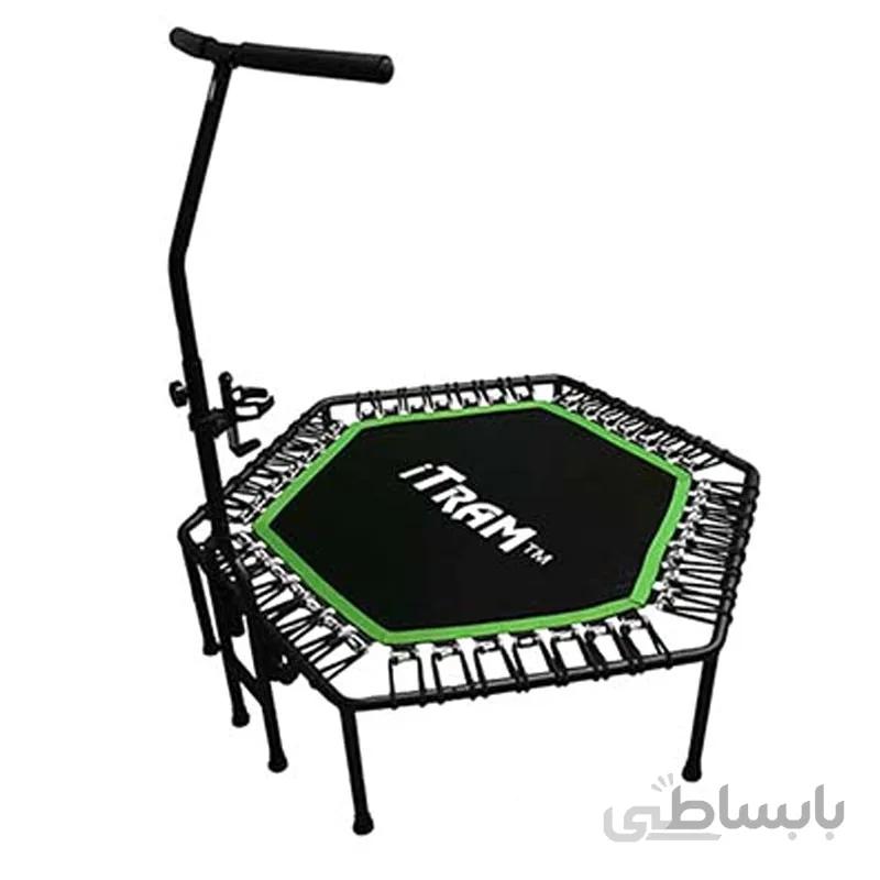 ترامپولین دسته دار قطر 120 سانتی متر [کشی]