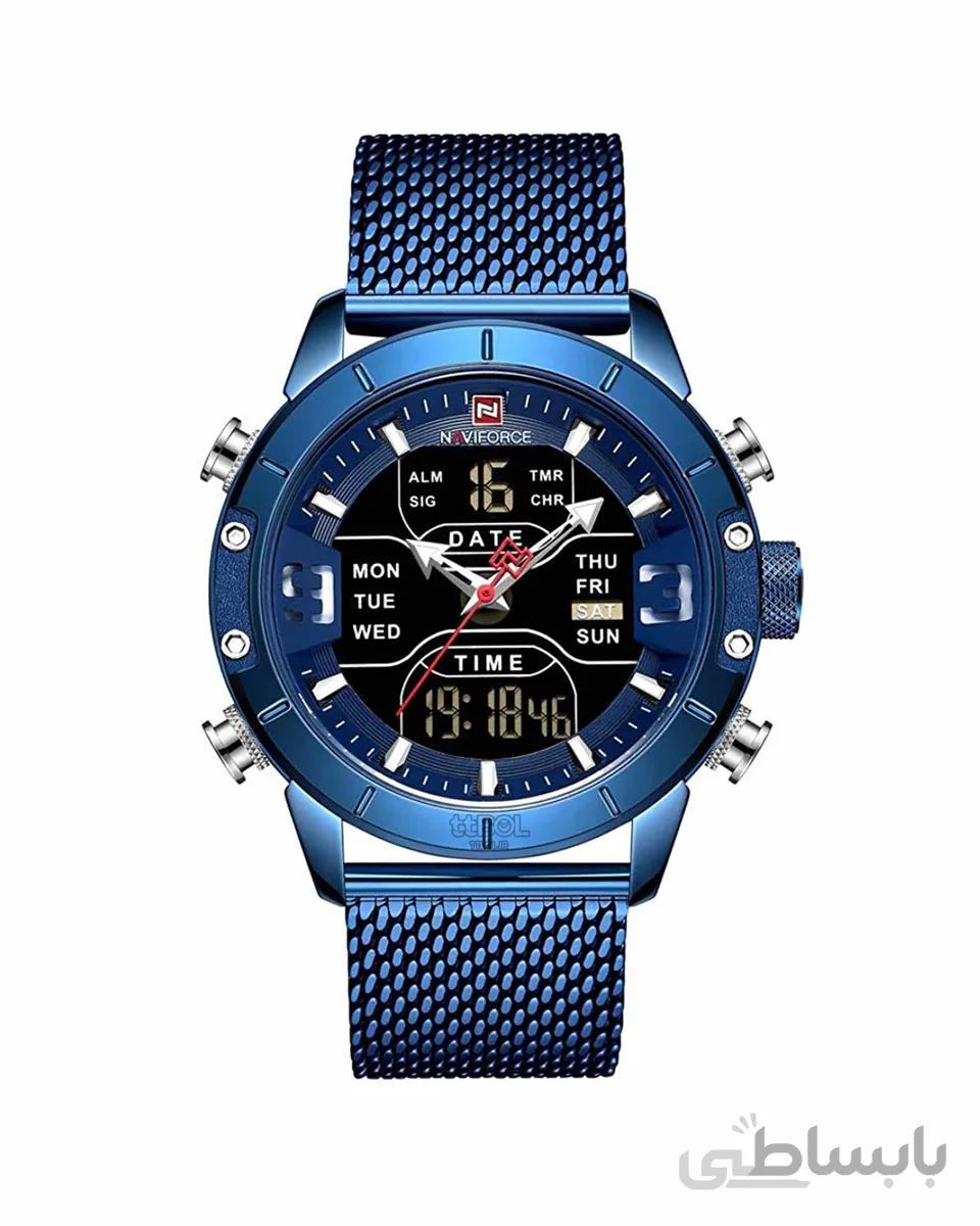 ساعت مچی مردانه NAVIFORCE NF9153 BLUE