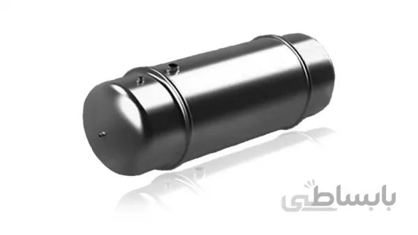 منبع اب گرم دوجداره افقی 800 لیتری