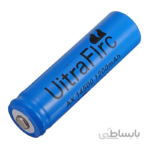باتری لیتیوم یون 3.7 ولت 1200mAh سایز 14500 Uitra Flrc AX