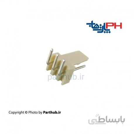 مخابراتی (2510) نر 3 پین 2.54mm نود درجه (RA)