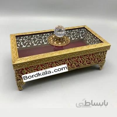 شکلات خوری درب شیشه ای مستطیل