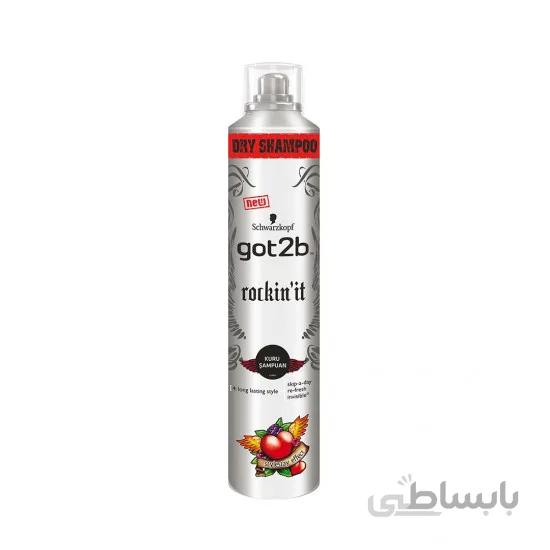 شامپو خشک موهای چرب گات تو بی Got2be حجم 200 میل