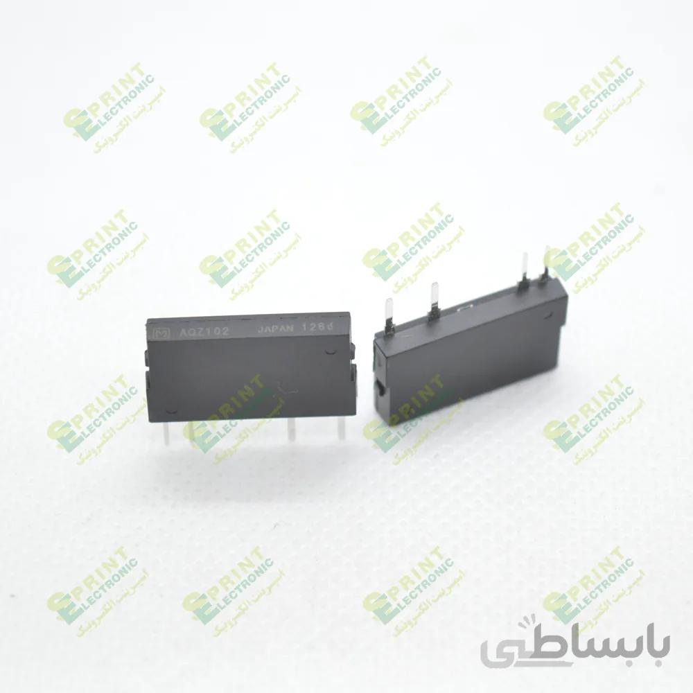 MOSFET Relay روبردی 4 پایه 4آمپر AQZ102 60VDC