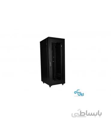 رک ایستاده پیشرفته الگونت 32 یونیت عمق 80 با درب فریم دار شیشه ای LRA-32/80FWR ا Stand Advance Rack Lgonet 32 Unit 80 Depth