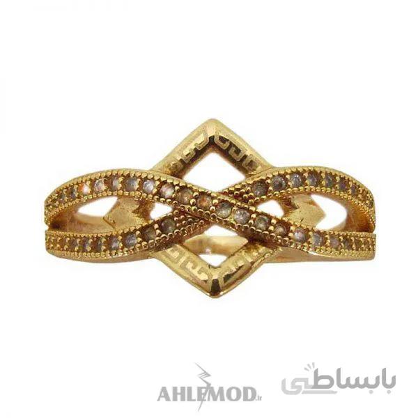انگشتر زنانه طرح ژوپینگ مدل 4461