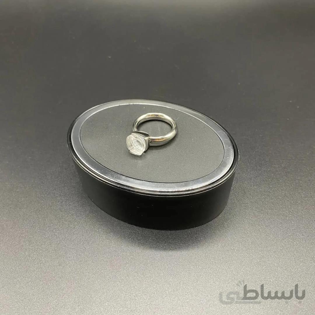 انگشتر تک نگین بزرگ ac107