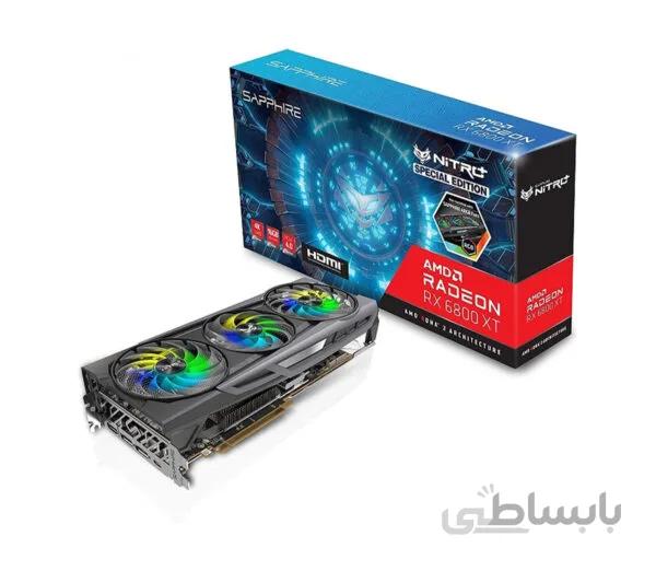 Sapphire Nitro+ AMD Radeon RX 6800XT Gaming 16GB GDDR6 Graphics Card ا کارت گرافیک سافایر مدل NITRO Plus RX 6800 XT