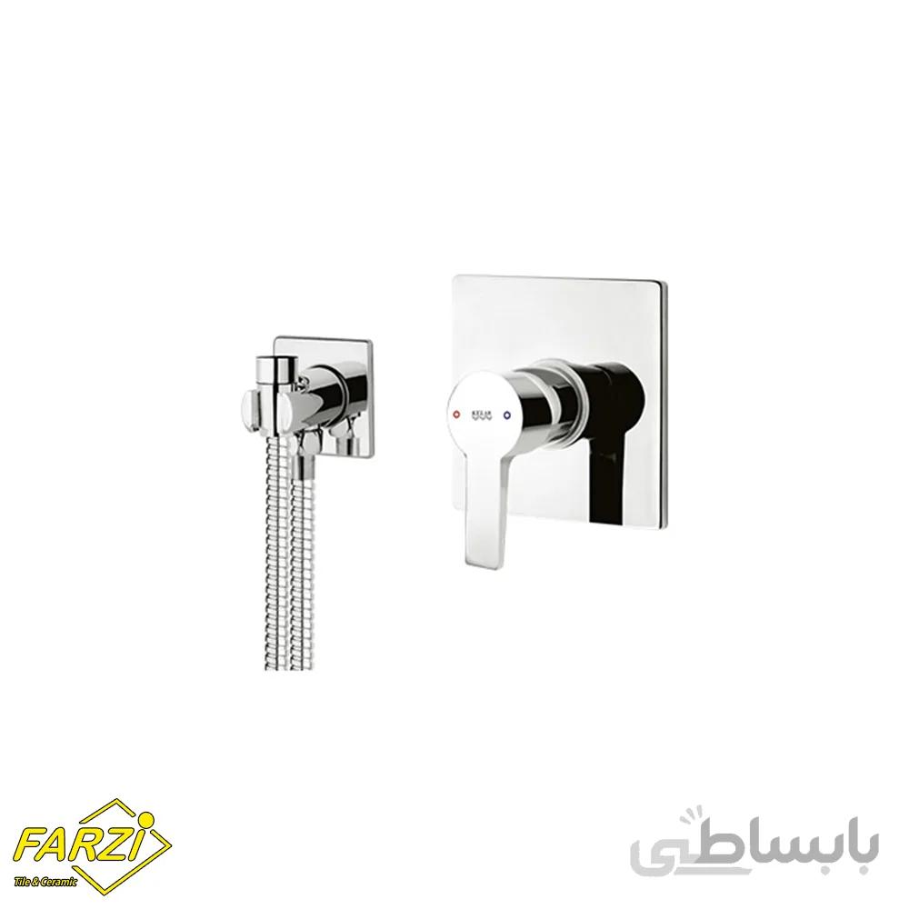 شیر توالت توکار کلار مدل فلت